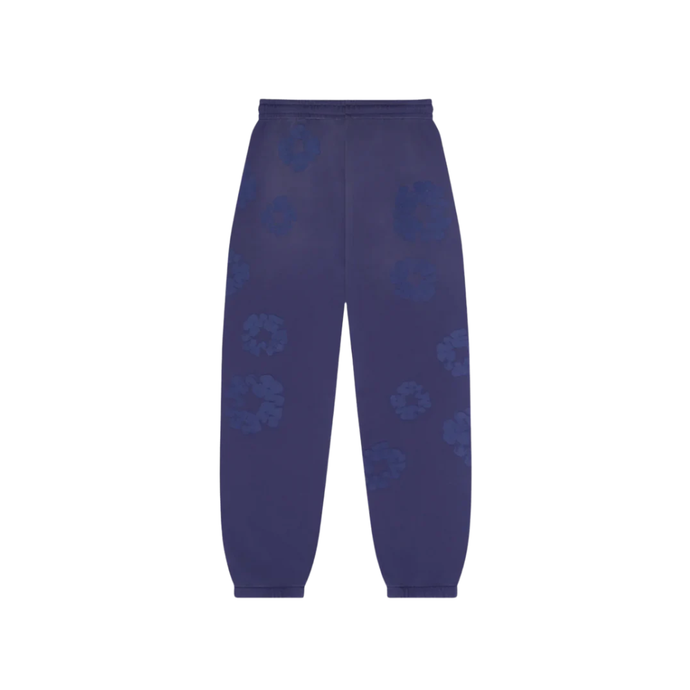 Denim Tears Cotton Wreath Blue Sweatpants Monochrome